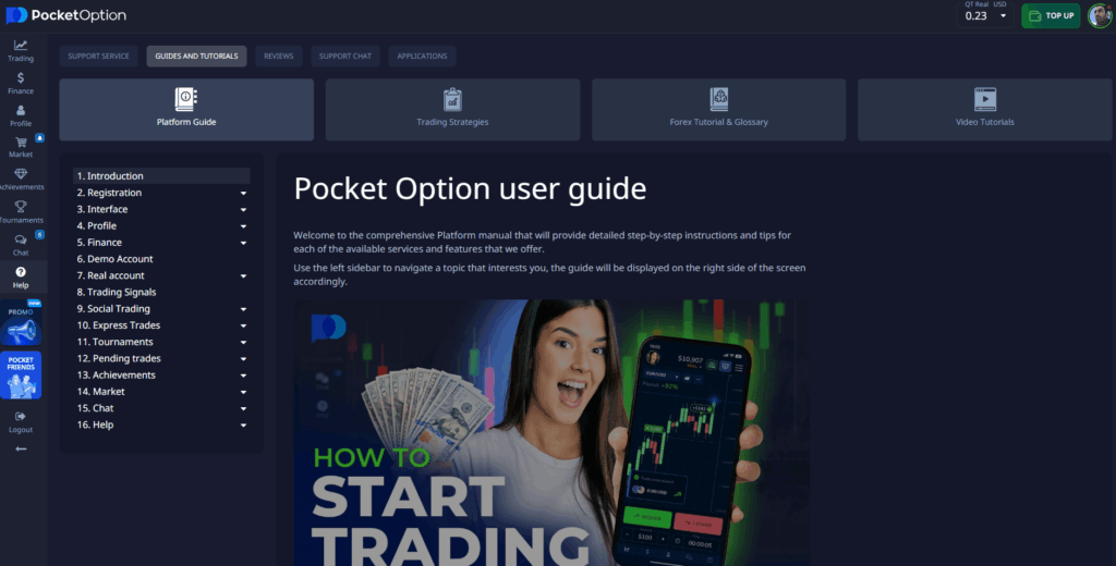 Pocket Option Step-by-Stype Guide for Absolute Beginners